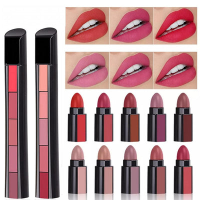 Beautious 5 in 1 lipstick - 5 steps Matte lipsticks