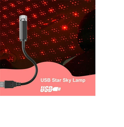 Roof Star Night Light Projector Atmosphere Galaxy Lamp USB Decorative Lamp